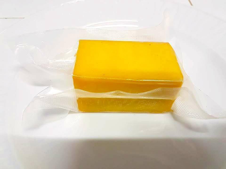 Cold smoked cheddar cheese